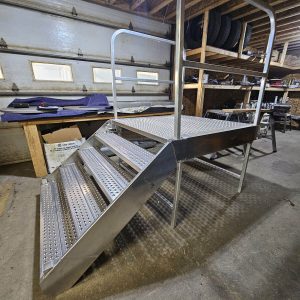 Escalier en aluminium